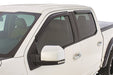 Stampede 6447-2 Tape-Onz™ Sidewind Deflector 4 pc.; Smoke; Outside Mount; Modified Acrylic; - Truck Part Superstore