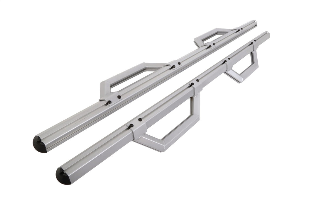 Dee Zee DZ66321 Hex Series Side Step; 6 in.; Silver; Extruded Aluminum; Cab Length; - Truck Part Superstore