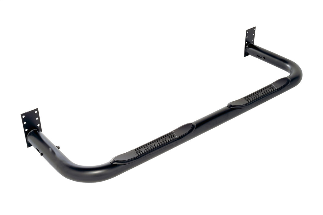 Dee Zee DZ3700301 UltraBlack Steel Side Steps Universal 3 in. Round Cab Length - Truck Part Superstore