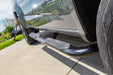 Dee Zee DZ372539 Textured Black Steel Side Steps 4 in. Oval Cab Length; Black; - Truck Part Superstore