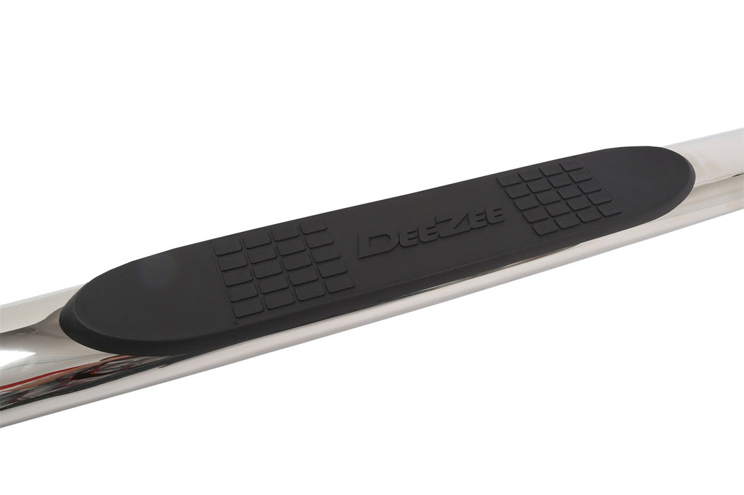 Dee Zee DZ372237 Stainless Steel Side Steps 4 in. Oval Cab Length; Polished; - Truck Part Superstore