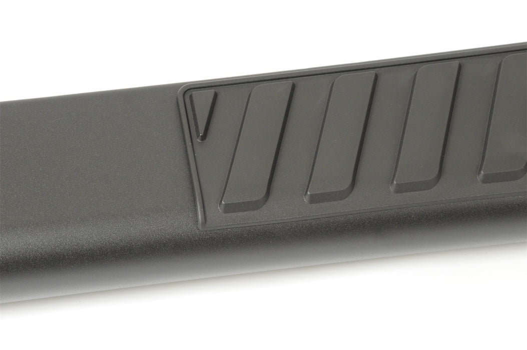 Dee Zee DZ16101 Textured Black Steel Side Steps 6 in. Oval Cab Length - Truck Part Superstore
