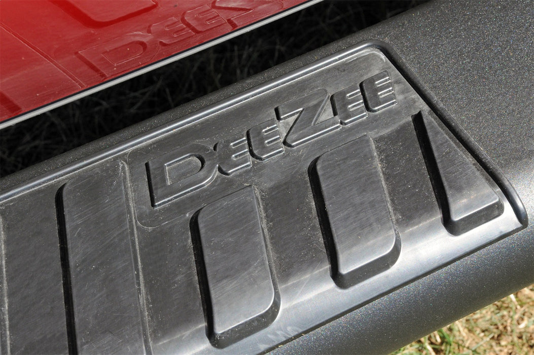 Dee Zee DZ16121 Textured Black Steel Side Steps 6 in. Oval Cab Length - Truck Part Superstore