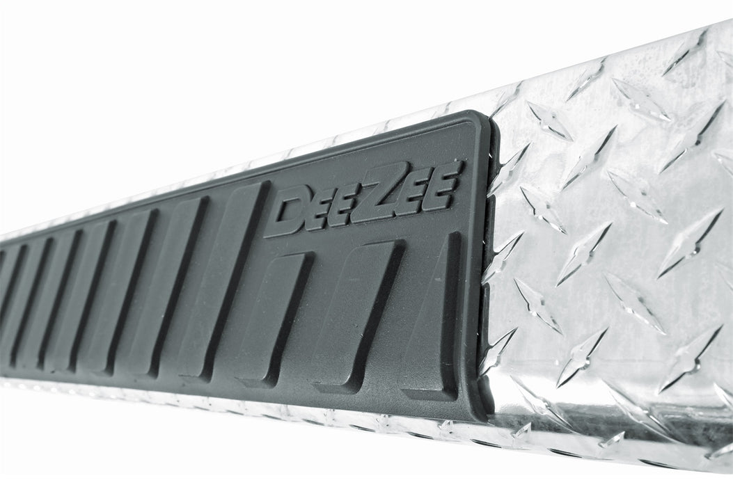 Dee Zee DZ16411 Brite-Tread Aluminum Side Step 6 in. Oval Cab Length - Truck Part Superstore
