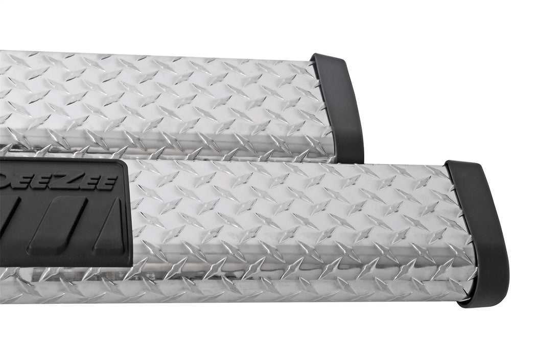 Dee Zee DZ16421 Brite-Tread Aluminum Side Step 6 in. Oval Cab Length - Truck Part Superstore
