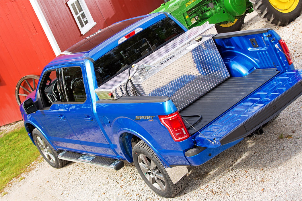 Dee Zee DZ16401 Brite-Tread Aluminum Side Step 6 in. Oval Cab Length - Truck Part Superstore