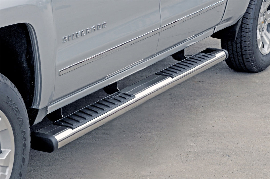 Dee Zee DZ16113 Stainless Steel Side Steps 6 in. Oval Cab Length - Truck Part Superstore