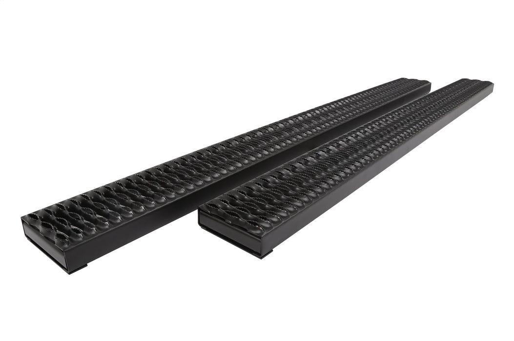 Dee Zee DZ15301A Rough Step Running Boards; Black; Aluminum; Brackets Sold Separately; - Truck Part Superstore