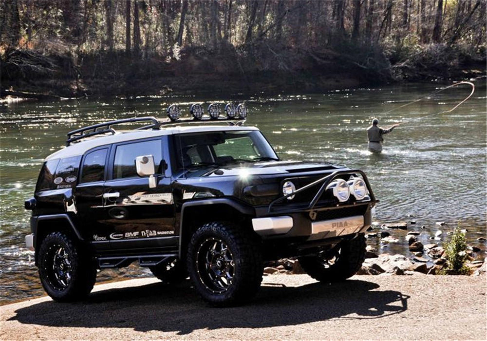 N-Fab T062LH Light Mounting-Pre-Runner Light Bar-06-18 FJ Cruiser-TX Blk - Truck Part Superstore