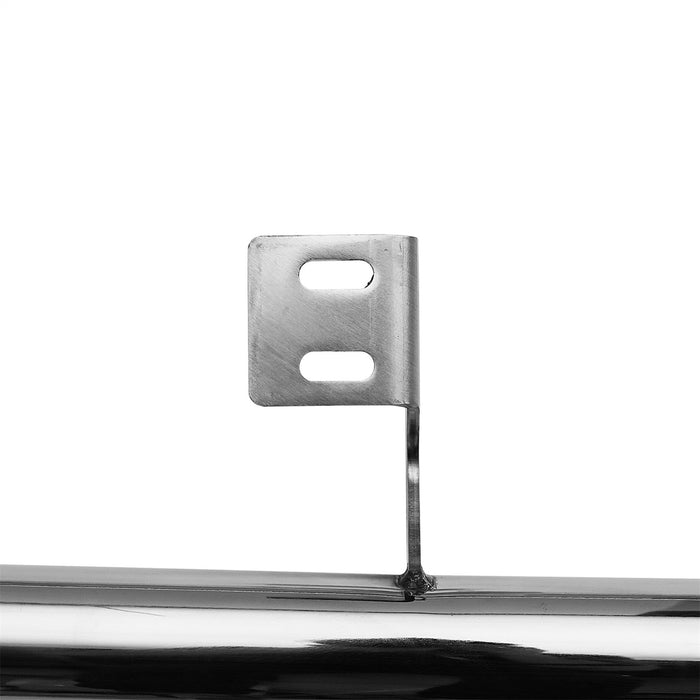 Smittybilt T0678CC-SS N-Fab Nerf Step Wheel-To-Wheel; 2 in. Main Tube; Stainless Steel; 4 Step; - Truck Part Superstore