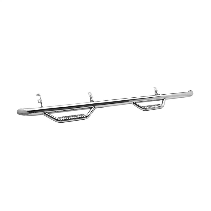 Smittybilt T0786QC-SS N-Fab Nerf Step Wheel-To-Wheel; Stainless Steel; 4 Step; - Truck Part Superstore