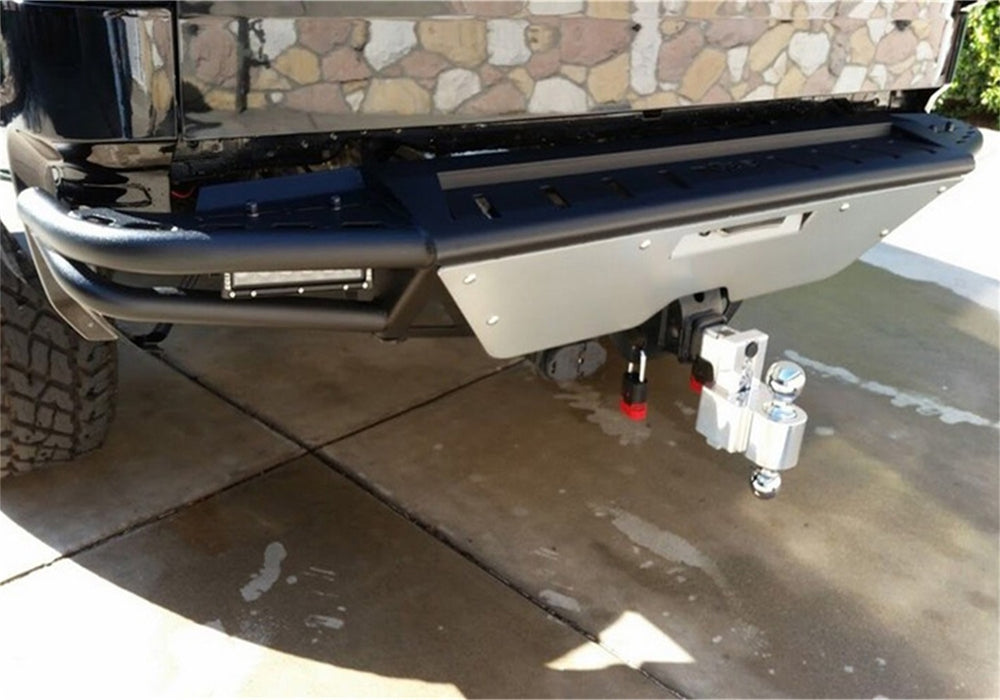 N-Fab T07RBS-H-TX RBS Rear Bumper-07-13 Tundra w/Factory Hitch-TX Blk - Truck Part Superstore