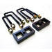 TrailFX T10RB1 1 Inch Block Aluminum With 2 Blocks/ 4 U-Bolts/ Hardware - Truck Part Superstore