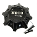 Moto Metal T142L215-H39-S1 MOTO CAP (20X9 +18 ONLY) - GLOSS BLACK - Truck Part Superstore