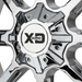 XD T148L215-H48-C1 XDS CAP (EXCL 20X9 +18/30) - CHROME - Truck Part Superstore