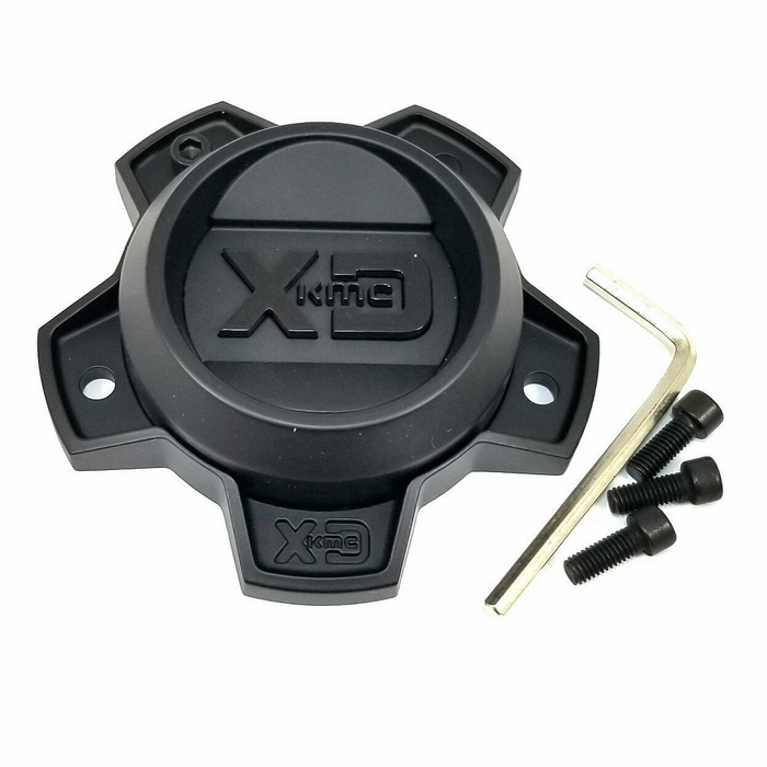 XD T150H120-5-H30-S2 XDS CAP 2PC 5X5 H30 - MATTE BLACK - Truck Part Superstore