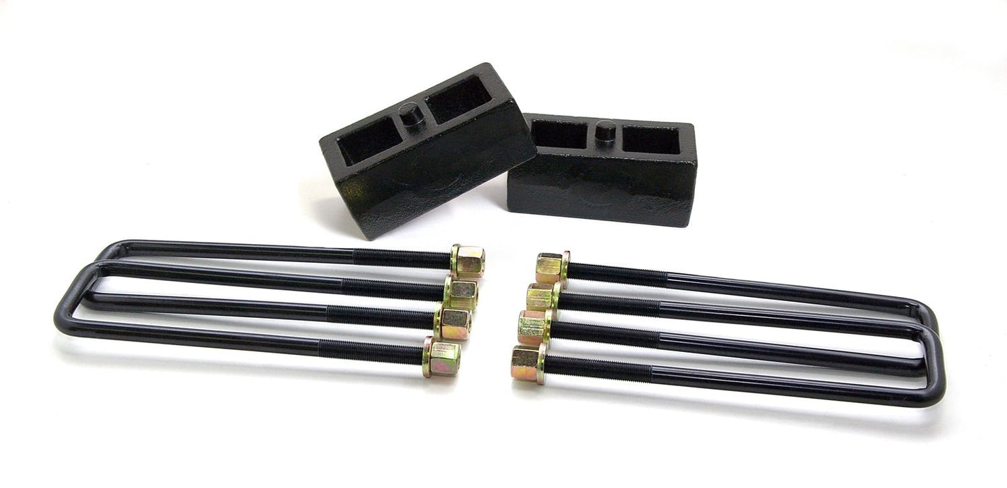 TrailFX T20RB2 2 Inch Block Aluminum With 2 Blocks/ 4 U-Bolts/ Hardware - Truck Part Superstore