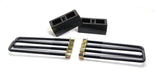 TrailFX T20RB2 2 Inch Block Aluminum With 2 Blocks/ 4 U-Bolts/ Hardware - Truck Part Superstore