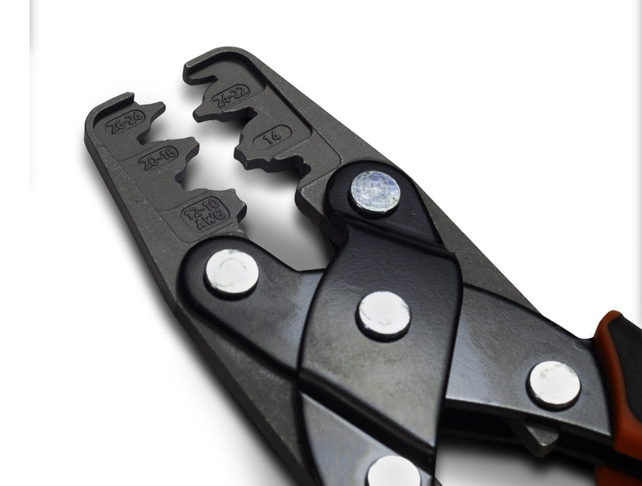 Pertronix T3007 Crimper Pliers, Open Barrel terminals - Truck Part Superstore