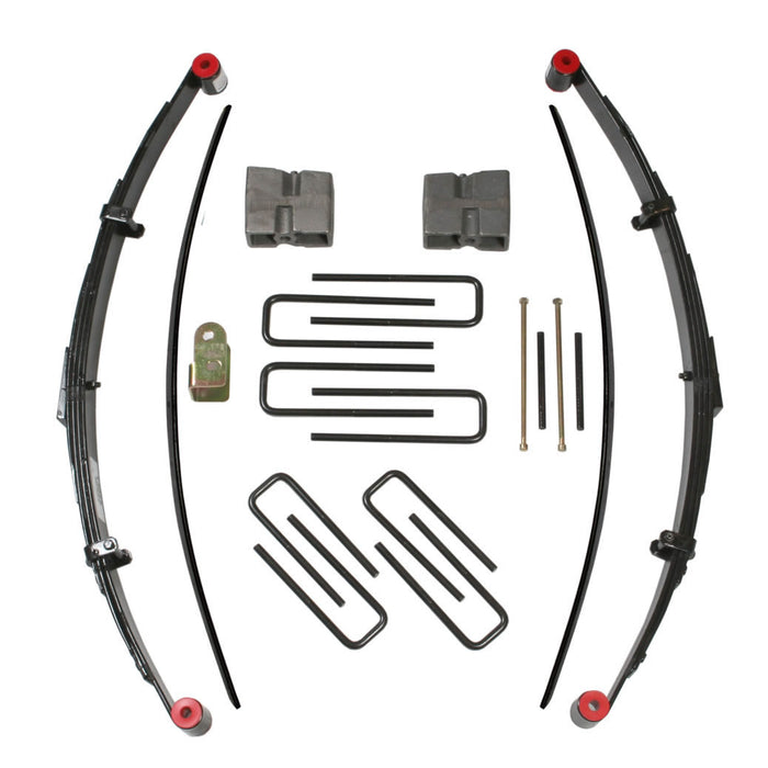 Skyjacker T307PK 4Runner/Pickup Lift Kit 7 Inch Lift 80-85 Pickup 84-85 4Runner Includes Front Leaf Springs Front/Rear U Bolt Kits Front Spring Bushing Kit Rear Block Track Bar Bracket Skyjacker - Truck Part Superstore