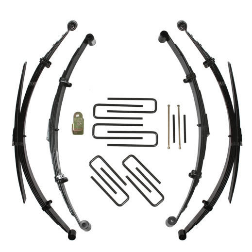 Skyjacker T307RKS 4Runner Lift Kit 7 Inch Lift 84-85 4Runner Includes Front/Rear Leaf Springs Front/Rear U Bolt Kits Front/Rear Spring Bushing Kits Track Arm Bracket Skyjacker - Truck Part Superstore