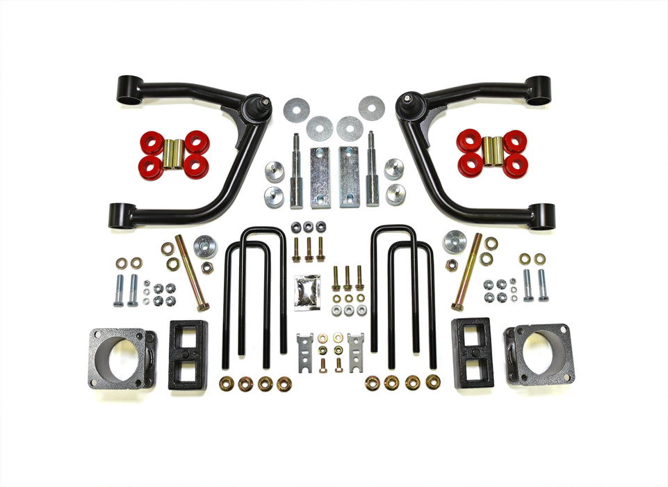 TrailFX T40SL1 4 In Front Lift 2 In Rear Lift W/O Shock Absorbers In Kit - Truck Part Superstore
