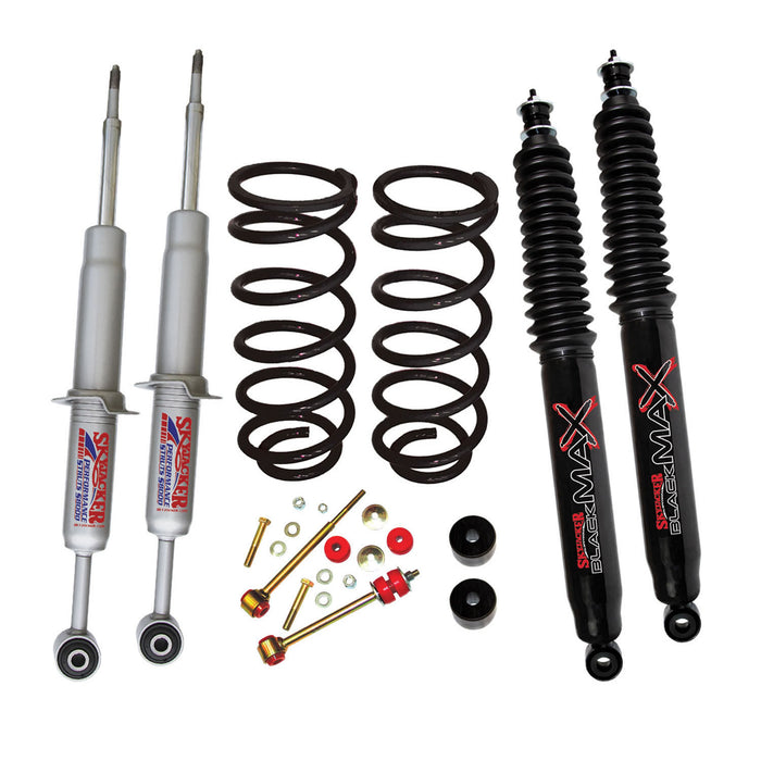 Skyjacker T4330STBB Suspension Lift Kit w/Shock 3 Inch Lift 03-19 Toyota 4Runner Incl. Front Struts Front Diff Drop Kit Rear Coil Springs Rear Sway bar Links Rear Black Max Shocks Skyjacker - Truck Part Superstore