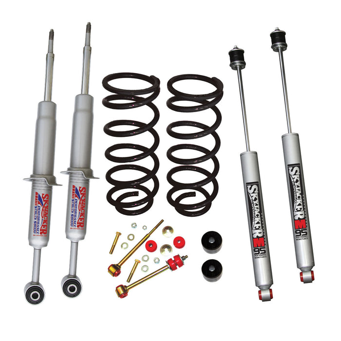 Skyjacker T4330STBM Suspension Lift Kit w/Shock 3 Inch Lift 03-19 Toyota 4Runner Incl. Front Struts Front Diff. Drop Kit Rear Coil Springs Rear Sway Bar Links Rear M95 Monotube Shocks Skyjacker - Truck Part Superstore