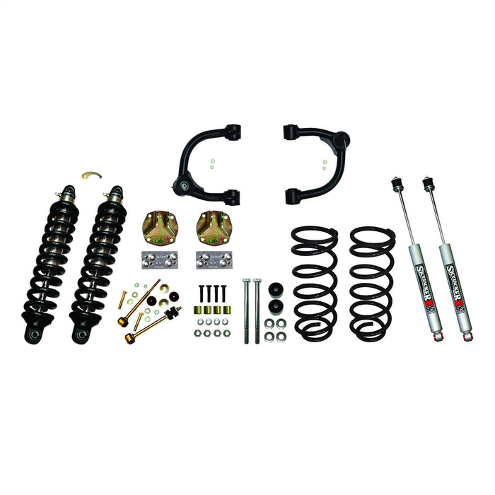 Skyjacker T4330UM 3in. Upper A-Arm; Coilovers; Rear Coils/M95 Monotube Shocks - Truck Part Superstore