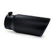 MBRP T5051BLK Exhaust Tip 5 Inch O.D. Angled Rolled End 4 Inch Inlet 12 Inch Length-Black Finish MBRP - Truck Part Superstore