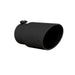 MBRP T5075BLK Exhaust Tip 6 Inch O.D. Angled Rolled End 5 Inch Inlet 12 Inch Length Black Coated MBRP - Truck Part Superstore