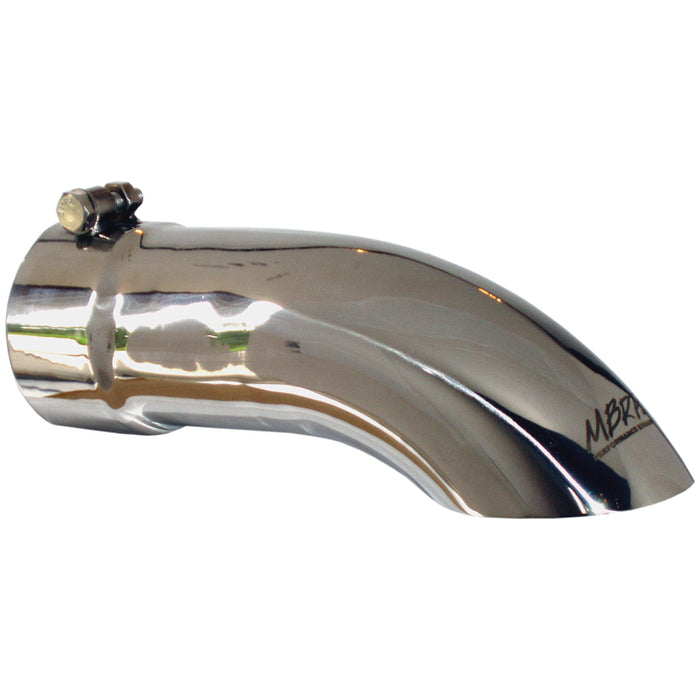 MBRP T5080 Exhaust Tail Pipe Tip 3.5 Inch O.D. Turn Down 3.5 Inch Inlet 12 Inch Length T304 Stainless Steel MBRP - Truck Part Superstore