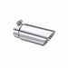 MBRP T5110 Exhaust Tip 4 Inch O.D. Dual Wall Angled 3 1/2 Inch Inlet 10 Inch Length T304 Stainless Steel MBRP - Truck Part Superstore