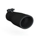 MBRP T5116BLK Exhaust Tip 3 3/4 Inch O.D. Oval 2.5 Inch Inlet 7 1/16 Inch Length Black MBRP - Truck Part Superstore