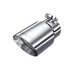 MBRP T5122 Exhaust Tip 4 Inch O.D. Dual Wall Angled Rolled End Fits Aluminized Steel 3 Inch Systems MBRP - Truck Part Superstore