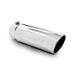 MBRP T5125 Exhaust Tip 6 Inch O.D. Angled Rolled End 5 Inch Inlet 18 Inch Length T304 Stainless Steel MBRP - Truck Part Superstore