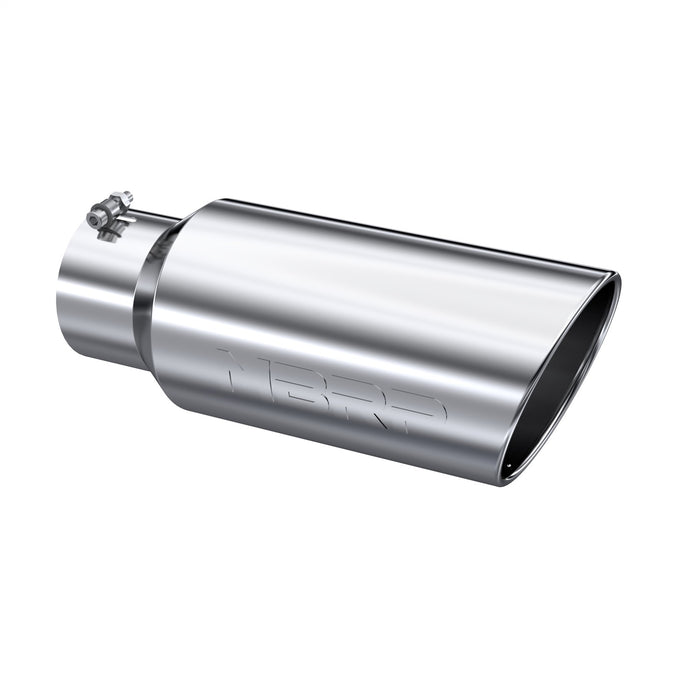 MBRP T5127 Exhaust Tip 7 Inch O.D. Rolled End 5 Inch Inlet 18 Inch Length T304 Stainless Steel MBRP - Truck Part Superstore