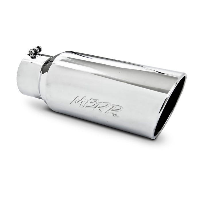 MBRP T5127 Exhaust Tip 7 Inch O.D. Rolled End 5 Inch Inlet 18 Inch Length T304 Stainless Steel MBRP - Truck Part Superstore