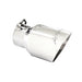 MBRP T5151 Exhaust Tip 4.5 Inch O.D. Dual Wall Angled 3 Inch Inlet 7.7 Inch Length T304 Stainless Steel MBRP - Truck Part Superstore