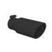 MBRP T5155BLK Universal 4.5 Angled MBRP Black Series Exhaust Tail Pipe Tip MBRP - Truck Part Superstore