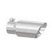 MBRP T5156 Exhaust Tip 4 Inch O.D. Dual Wall Angled 3 Inch Inlet 10 Inch Length T304 Stainless Steel MBRP - Truck Part Superstore