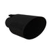 MBRP T5161BLK Exhaust Tip 4 1/2 Inch O.D. Dual Wall Angle Rolled End 2.5 Inch Inlet 11 Inch Length Black Coated MBRP - Truck Part Superstore