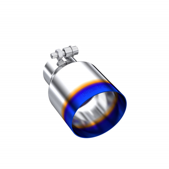 MBRP Exhaust T5176BE MBRP Armor Pro Series Universal 2.5" Inlet Burnt End Exhaust Tip. - Truck Part Superstore