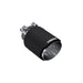 MBRP Exhaust T5176CF MBRP Universal 2.5" Inlet Carbon Fiber Exhaust Tip. - Truck Part Superstore