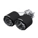 MBRP Exhaust T5177CF 2.5" Inlet; 4.0" OD Dual Out; Carbon Fiber Exhaust Tip. - Truck Part Superstore
