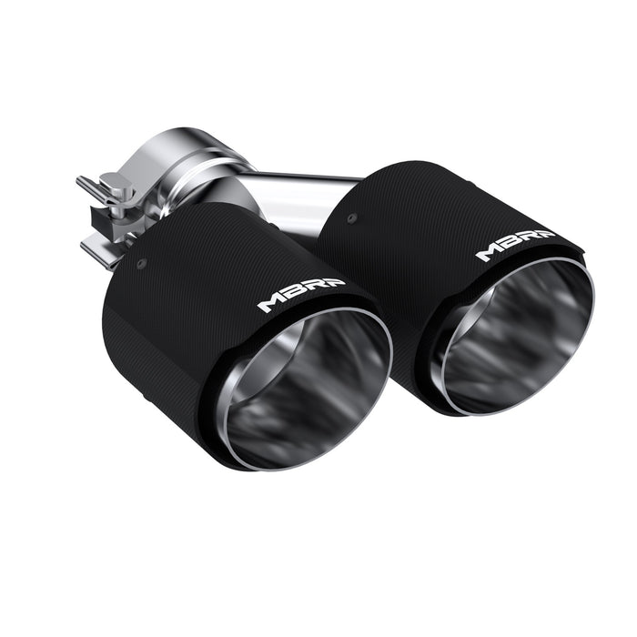 MBRP Exhaust T5178CF 2.5" Inlet Carbon Fiber Tip. - Truck Part Superstore