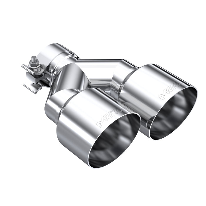 MBRP Exhaust T5178 2.5" Inlet Exhaust Tip. T304 Stainless Steel. - Truck Part Superstore