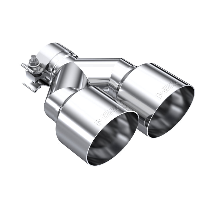 MBRP Exhaust T5178 2.5" Inlet Exhaust Tip. T304 Stainless Steel. - Truck Part Superstore
