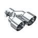 MBRP Exhaust T5178 2.5" Inlet Exhaust Tip. T304 Stainless Steel. - Truck Part Superstore