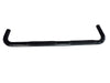 TrailFX 1120223943 3 Inch Round Bent Powder Coated Black Steel Without End Caps - Truck Part Superstore